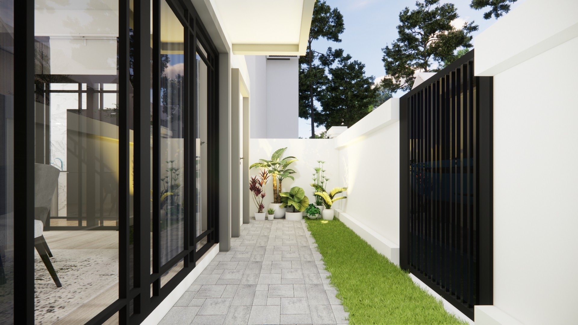 For Sales : Kathu, 2-story townhouse, 3 Bedrooms, 2 Bathrooms