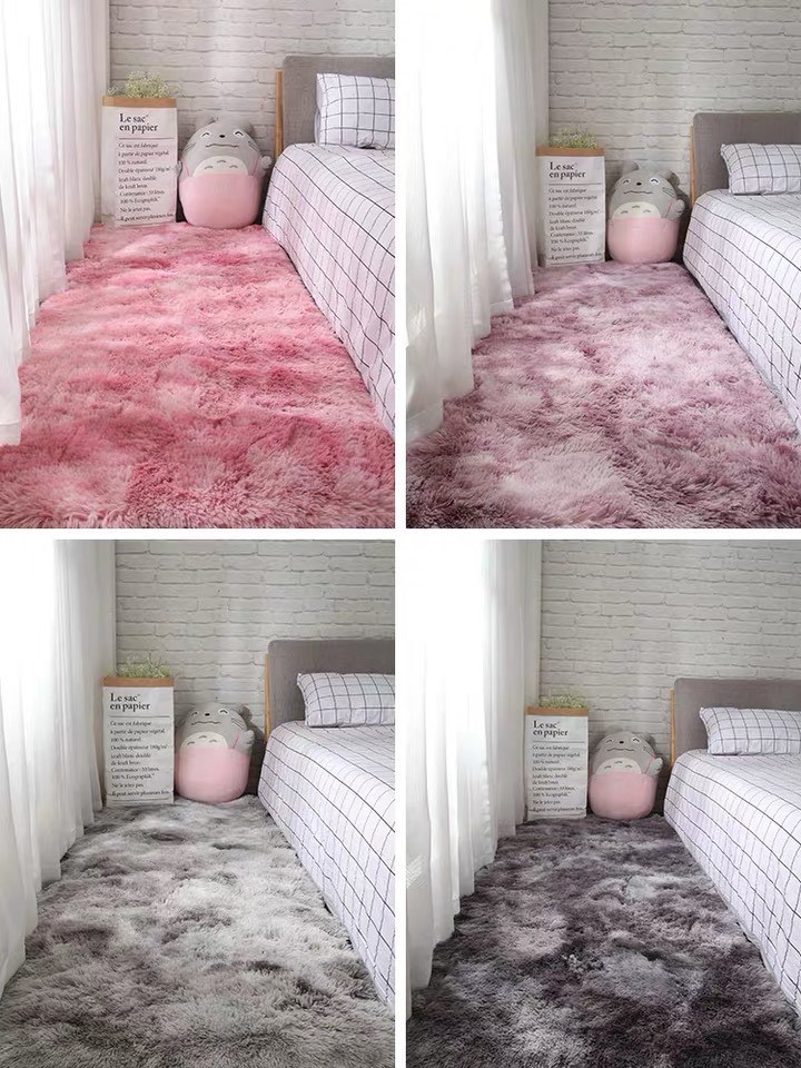 พรมปูพื้นทูโทน ขนนุ่ม