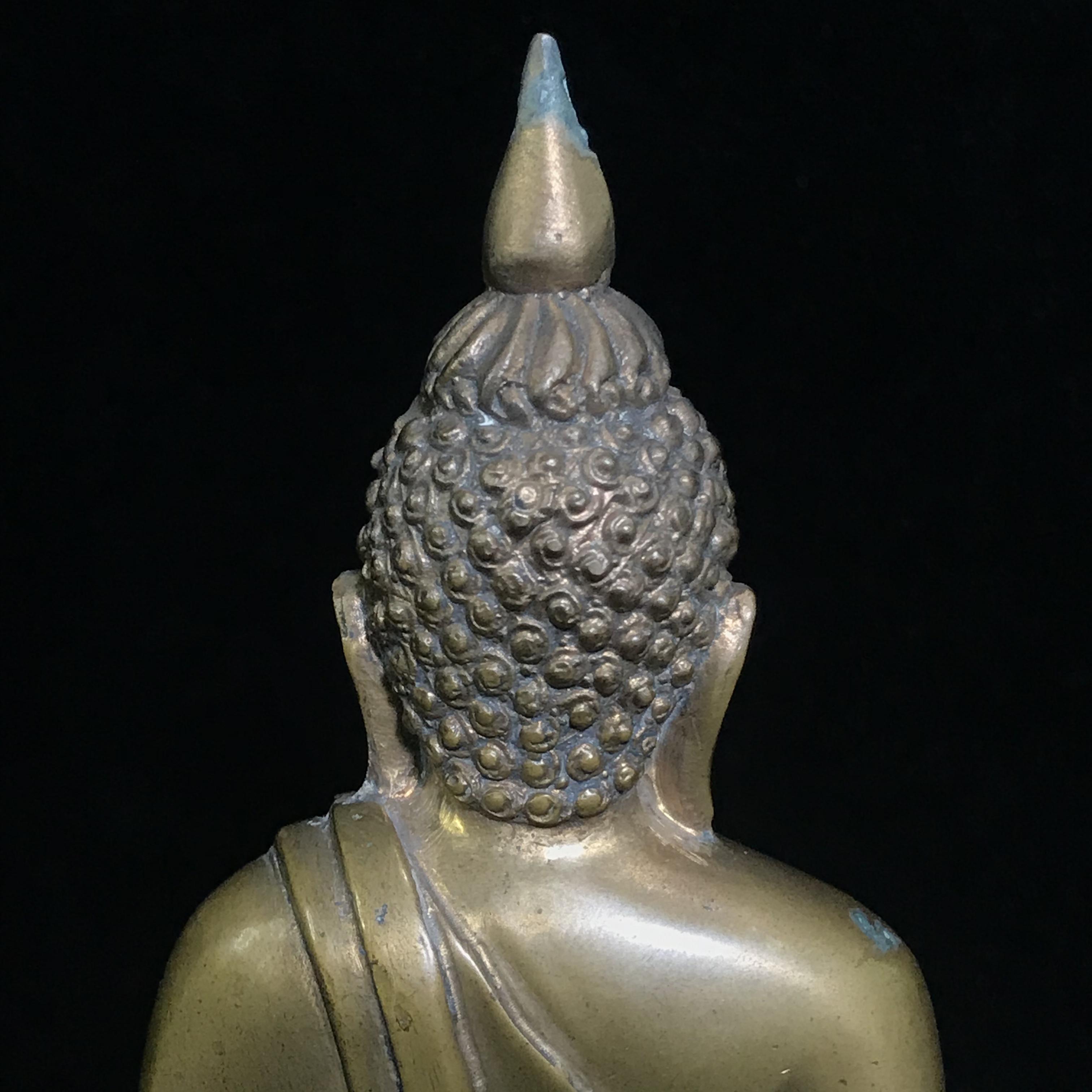 พระไพรีพินาศ วัดบวรนิเวศวิหาร ปี 2544 เนื้อสัมฤทธิ์ หน้าตัก 3นิ้ว (นิยมหายาก)(1ใน2989องค์)