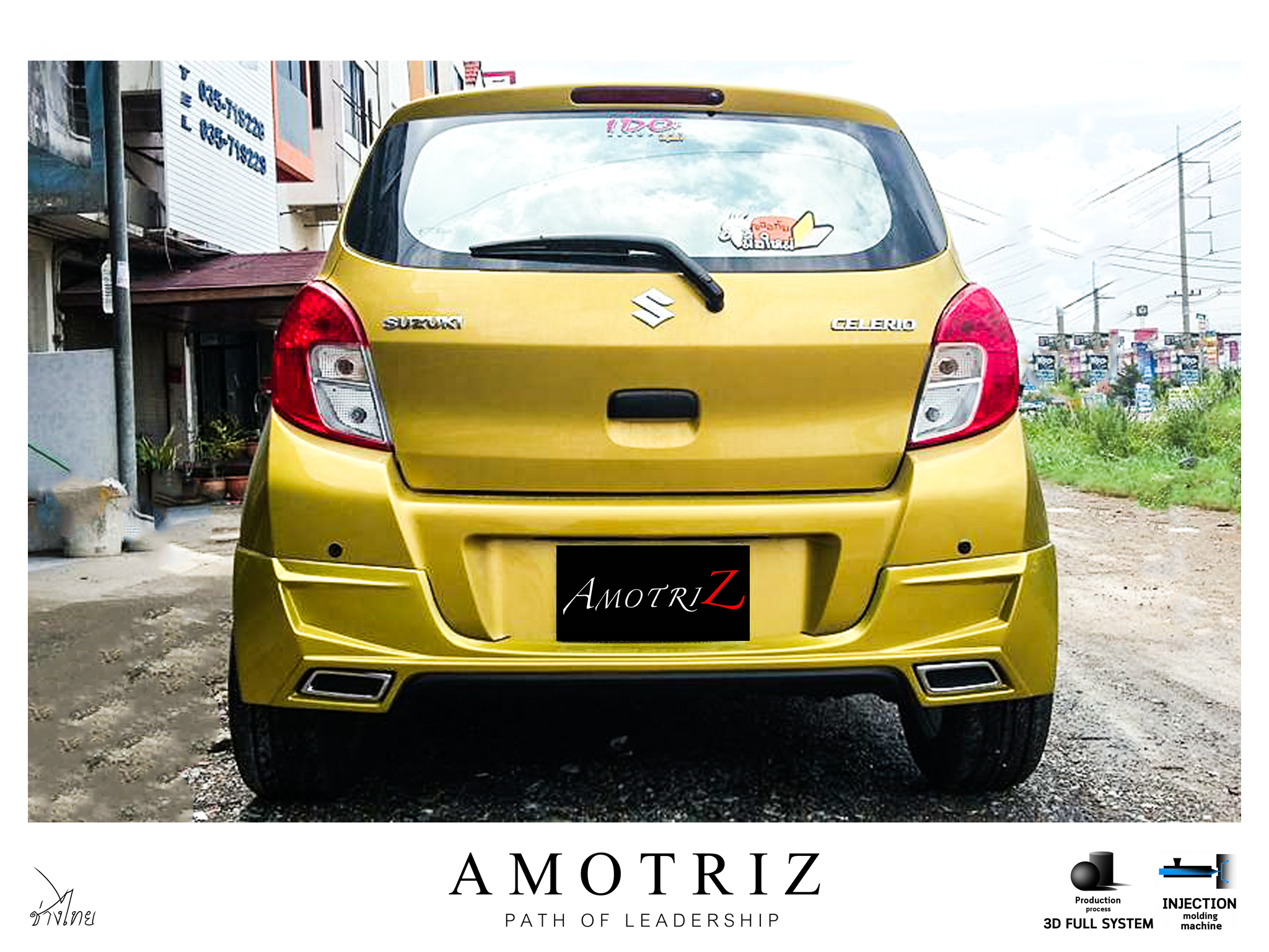 The bodykits for Suzuki Celerio by Amotriz