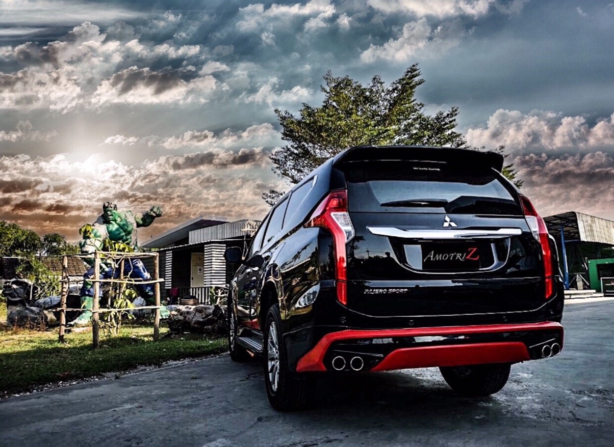 Mitsubishi all new Pajero 2016 45bar bodykits by Amotriz
