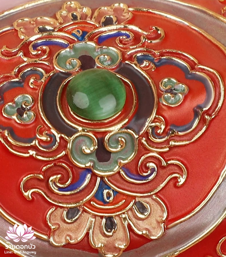 พระจุนทีโพธิสัตว์ พระโพธิสัตว์จุนทา ประทับนั่งบนดอกบัว งานหินอ่อนคุณภาพสูง ขนาด 12/16/19 นิ้ว