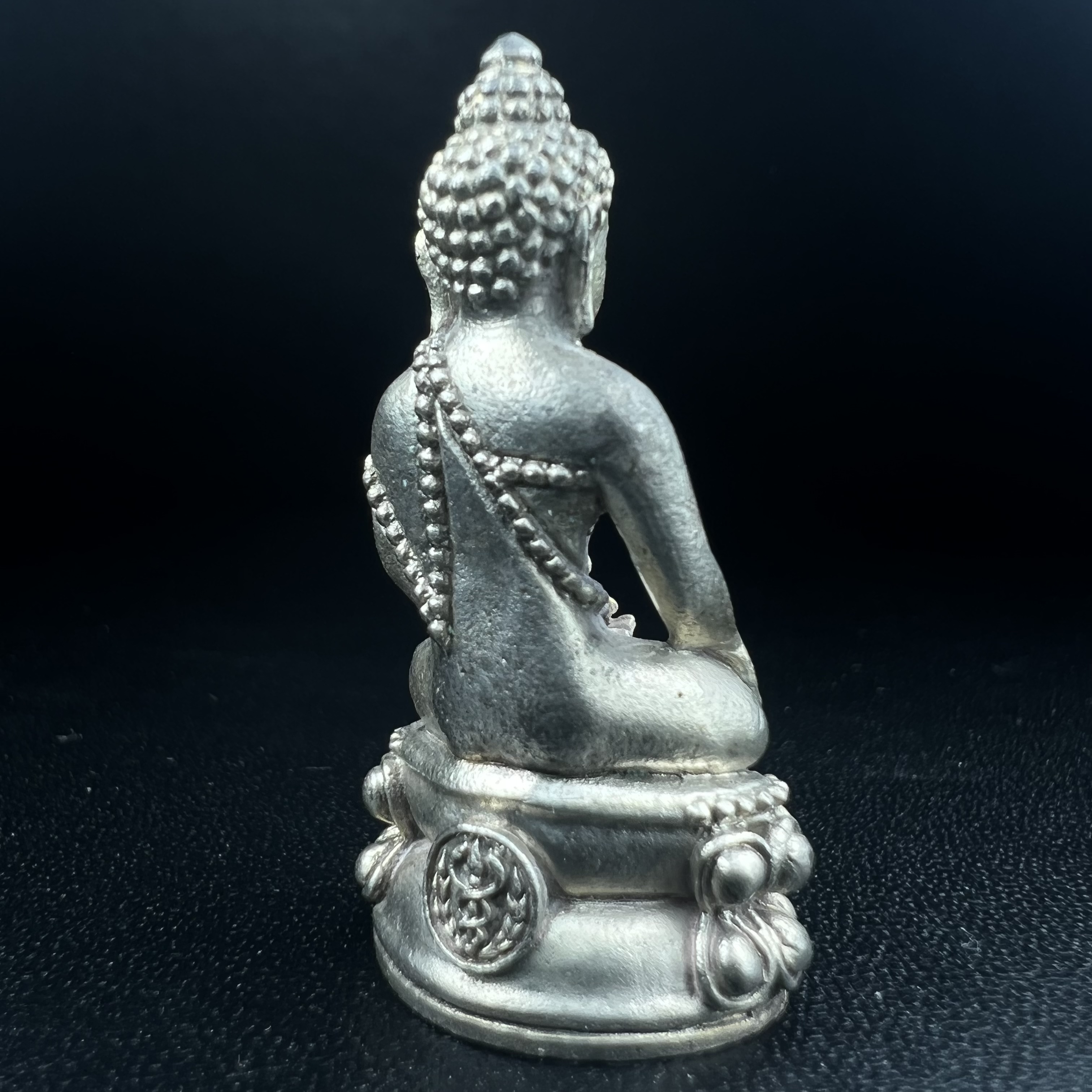 พระกริ่งศิรากาศ ภปร.(วัตถุมงคล"คุ้มเกล้าฯ") โรงพยาบาลภูมิพล เนื้อเงินพิมพ์หน้าไทย (ในหลวงรัชกาลที่9เสด็จเททอง)(พิธีใหญ่)(นิยม)