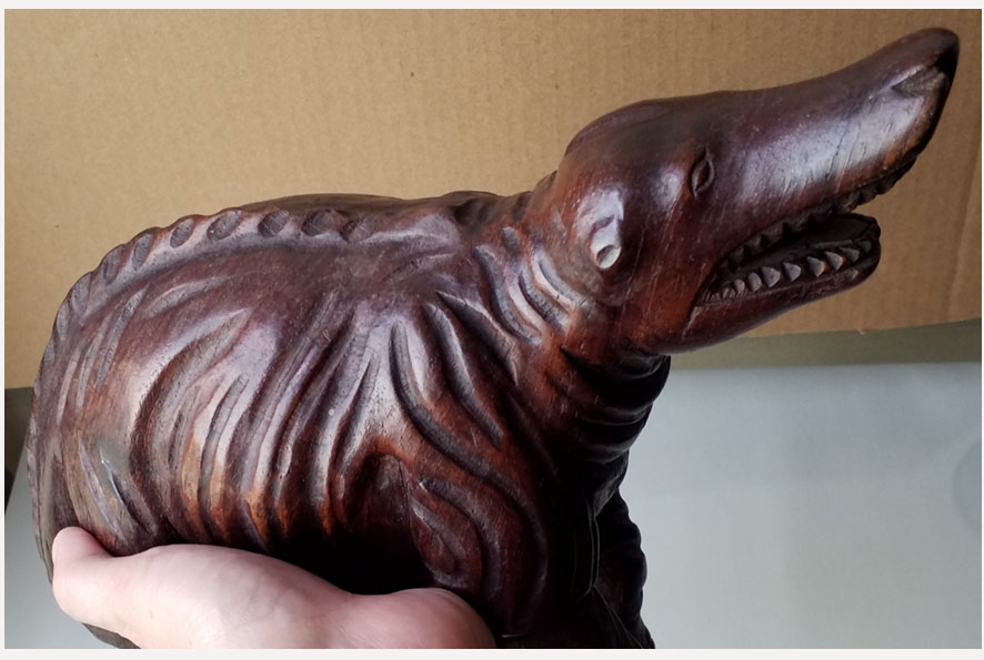 ตัวตุ่นไม้มะเกลือ งานเก่า