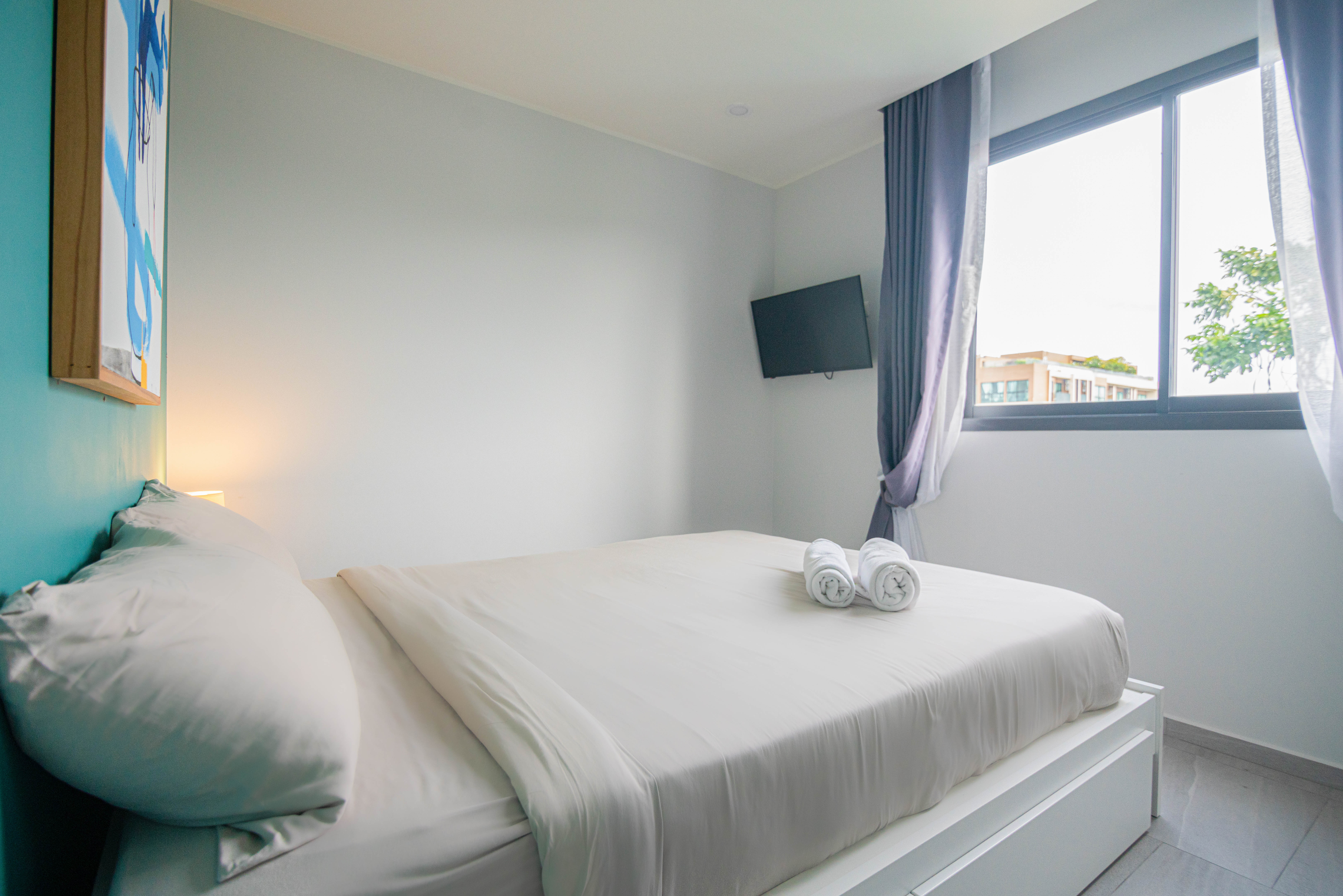 For Rent : Condo in Chalong area Tower II, 2 Bedroom 2 Bathroom, 6th flr.