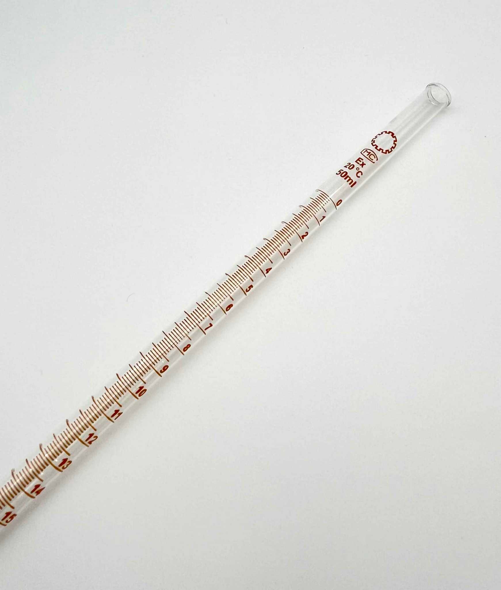 บิวเรตต์ Burette with stopcock 50 ml