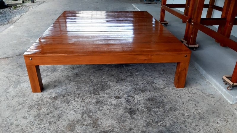 เตียงเเคร่ 5 ฟุต ขนาด 150x200 สูง 40 ซม.