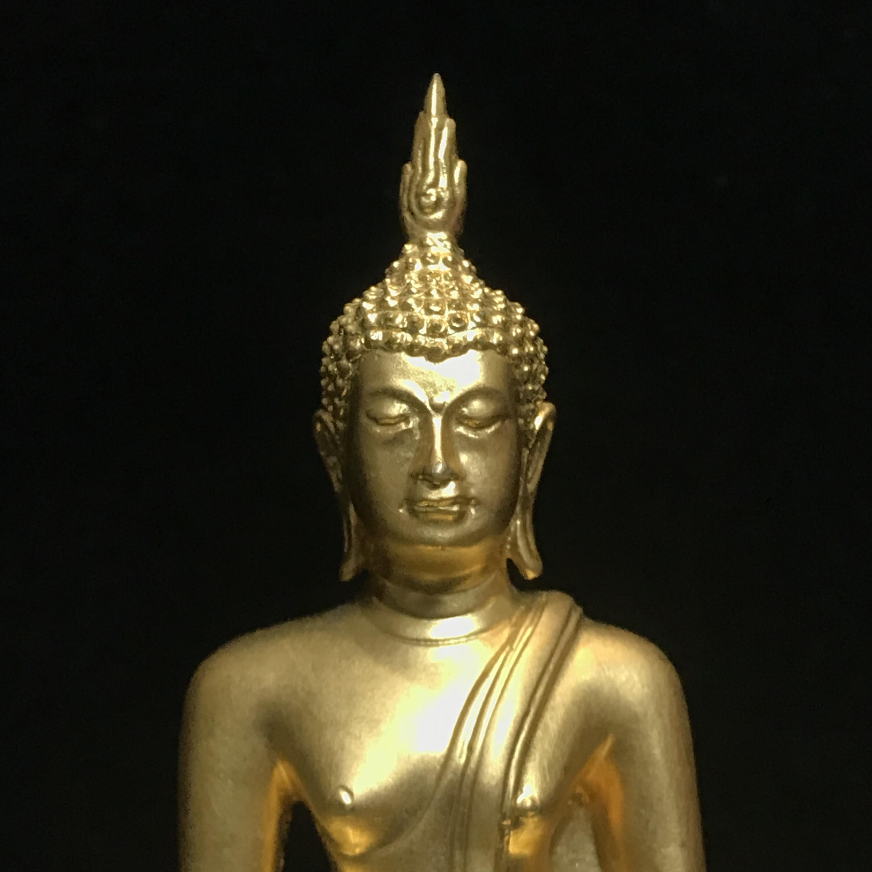 สมเด็จพระพุทธญาณนเรศวร์ วัดญาณสังวรารามวรมหาวิหาร ปี2529 (รุ่นแรกหายาก) หน้าตัก 3นิ้ว ปิดทอง