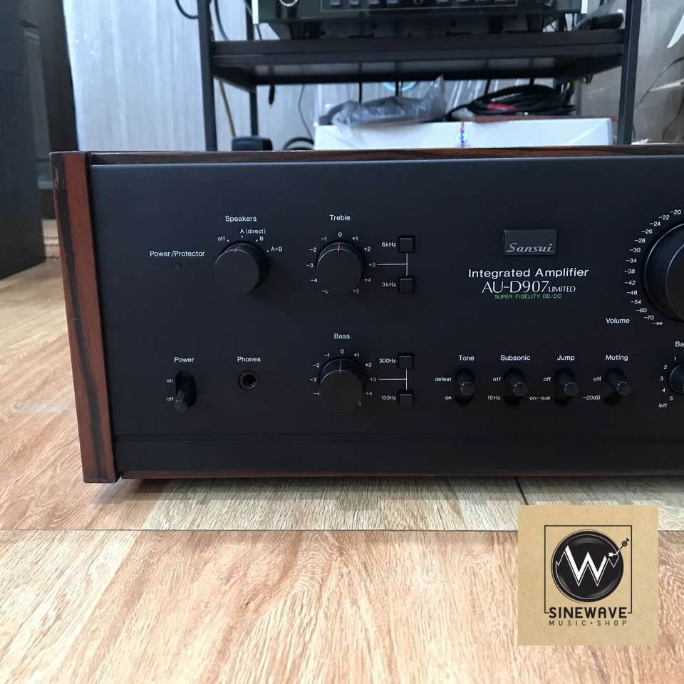 Integrated Amp ยี่ห้อ Sansui รุ่น AU-D907 Limited (Made in Japan)