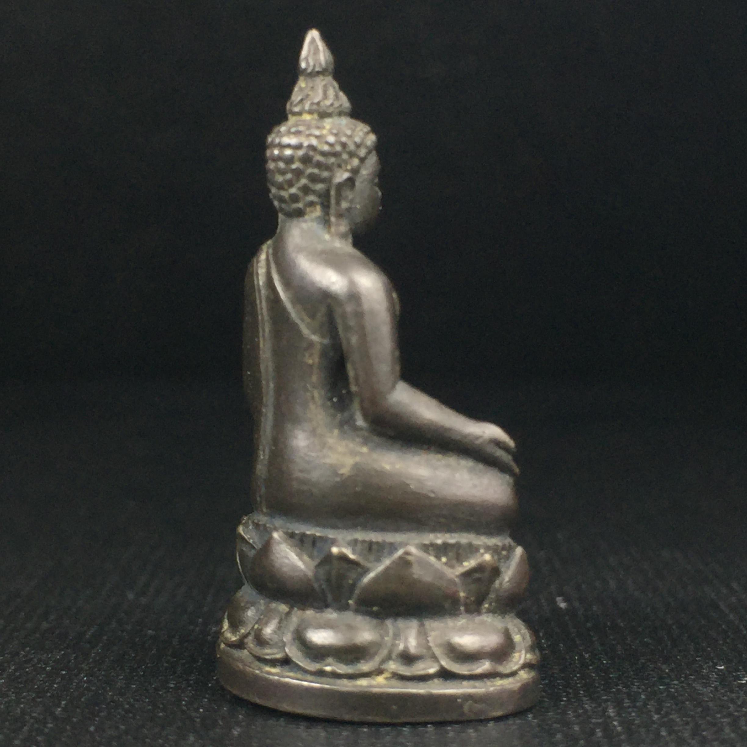 พระกริ่งไพรีพินาศ ภปร. รุ่นแรกของประเทศไทย วัดปทุมวนาราม ปี2535 เนื้อนวโลหะ นิยม (ในหลวงรัชกาลที่9เสด็จเททอง)(1ใน3000องค์)หายาก