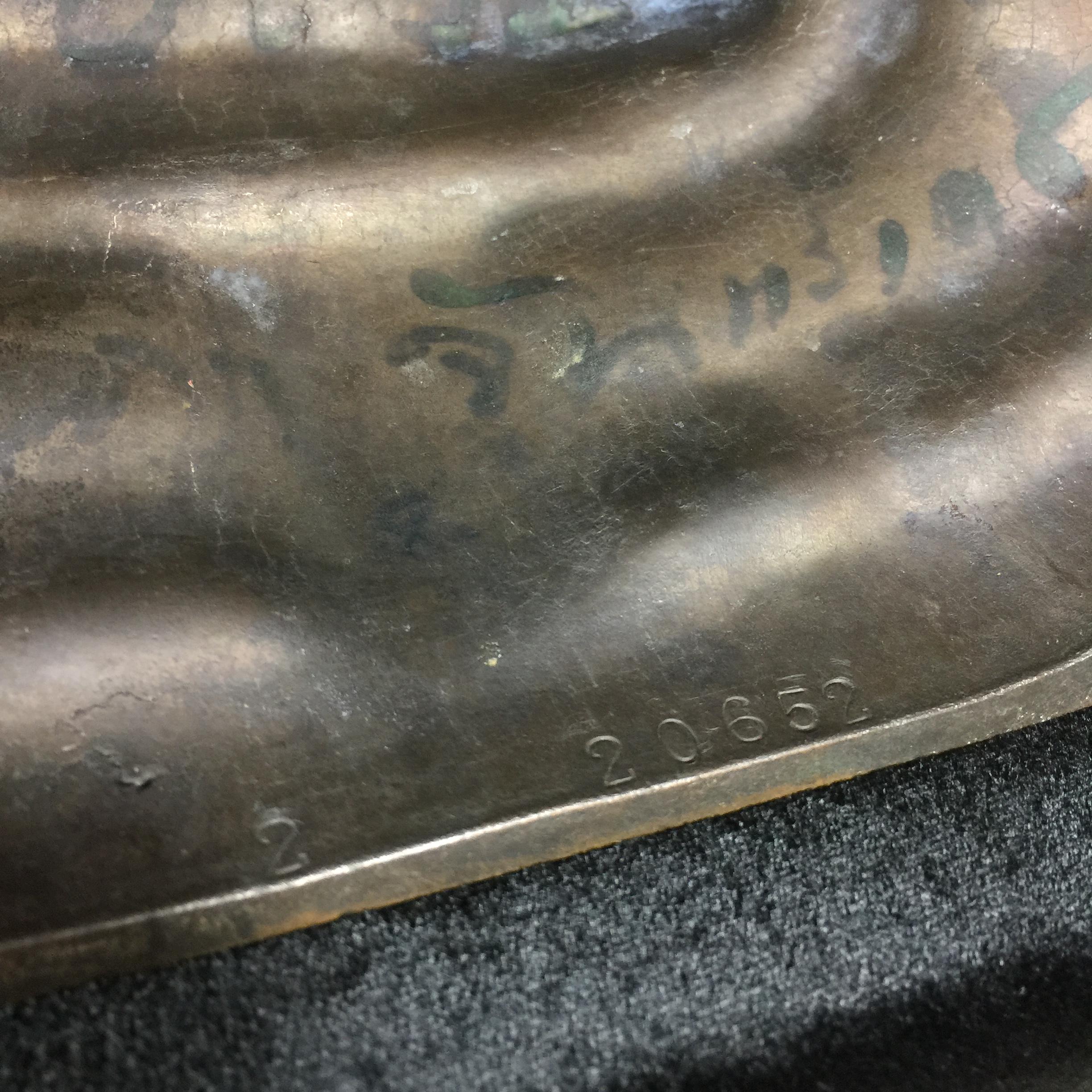 พระพุทธรูปบูชา ภปร ปี2508 วัดบวรนิเวศวิหาร บล็อกกษาปณ์(หนังไก่) หน้าตัก5นิ้ว(ที่สุดของพระบูชา ภปร วัดบวรนิเวศวิหาร)