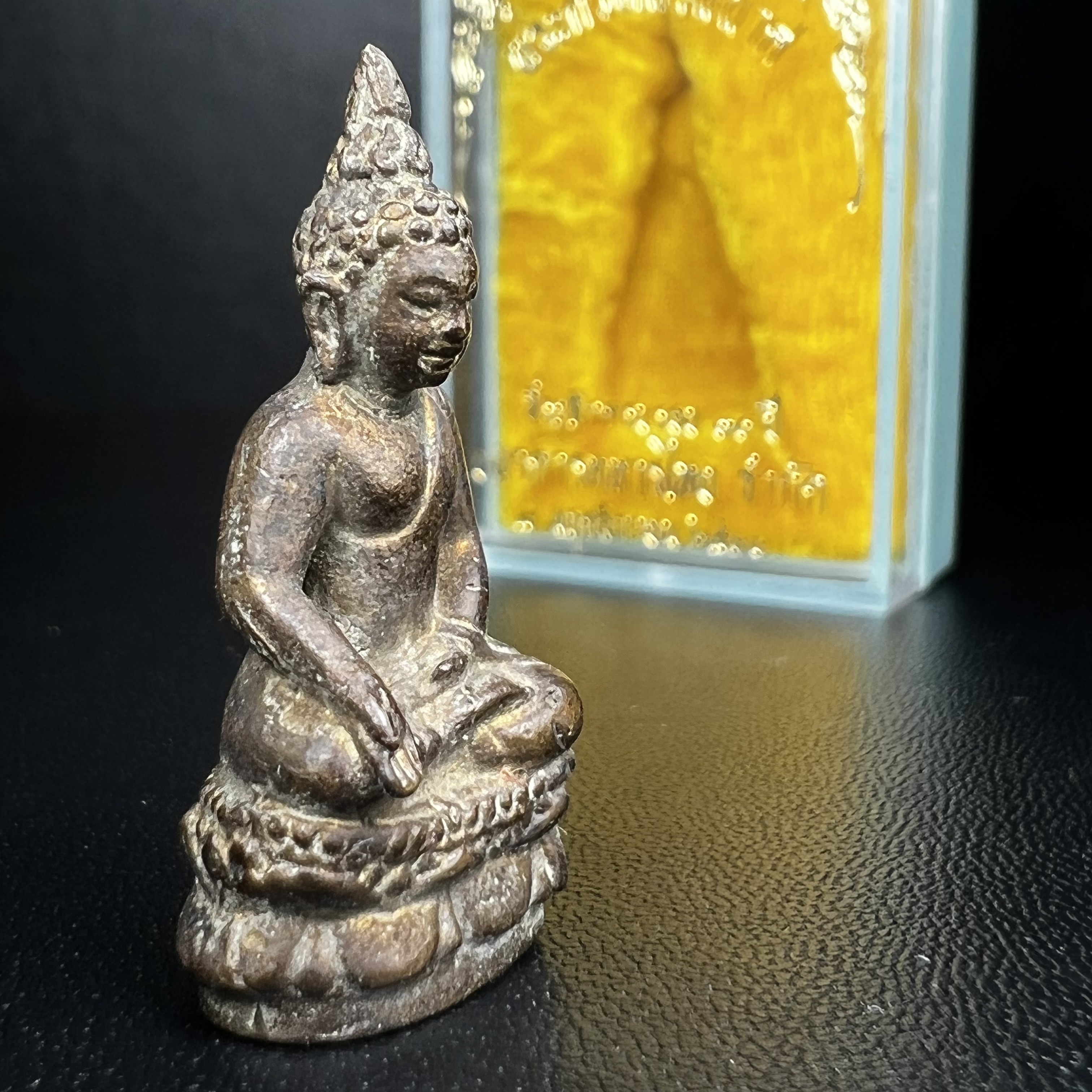 พระกริ่งไพรีพินาศ วัดบวรนิเวศ ปี2530 เนื้อทองผสม ที่ระลึกครบรอบ30ปี ธนาคารทหารไทย (มีส่วนผสมของชนวนเก่าของไพรีพินาศรุ่นแรก)อานุภาพยิ่งใหญ่ กำราบศัตรูพ่ายสิ้น พระไพรีพินาศ