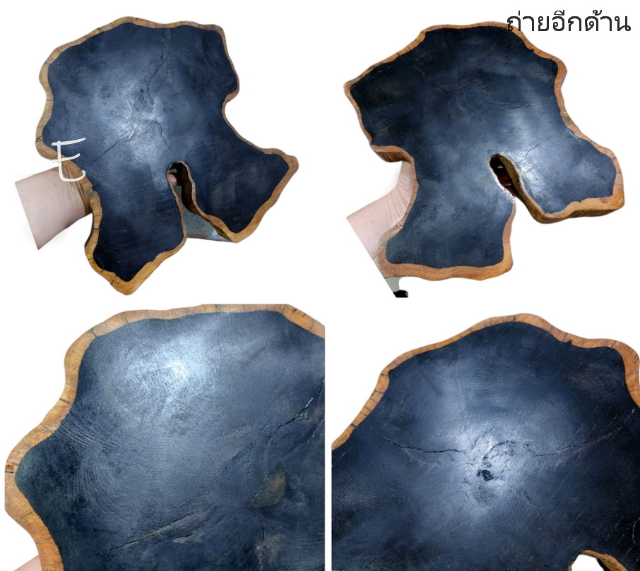 ฐานไม้มะเกลือแอฟริกันหนา3cm รูปแบบธรรมชาติ-BPT280-