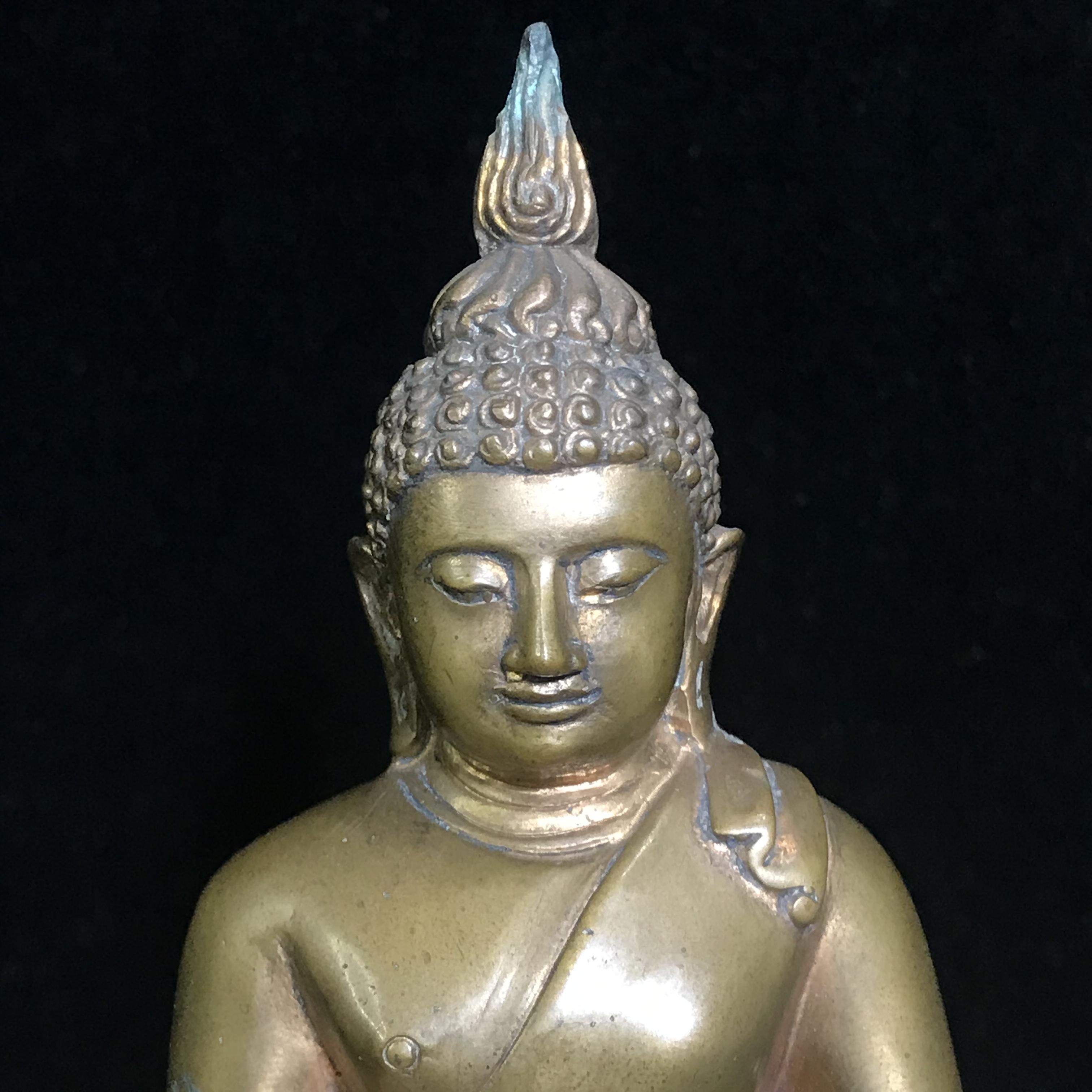 พระไพรีพินาศ วัดบวรนิเวศวิหาร ปี 2544 เนื้อสัมฤทธิ์ หน้าตัก 3นิ้ว (นิยมหายาก)(1ใน2989องค์)