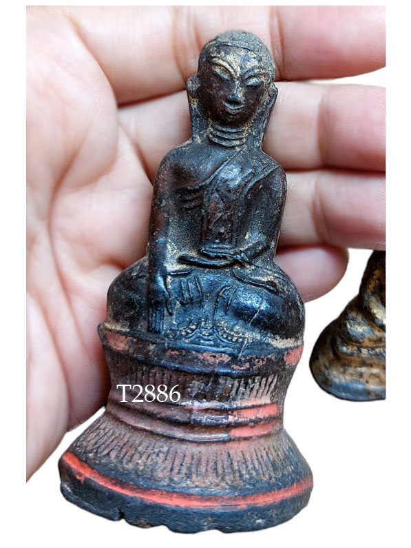พระบูชาเก่าศิลป์พม่า-BPT2886-