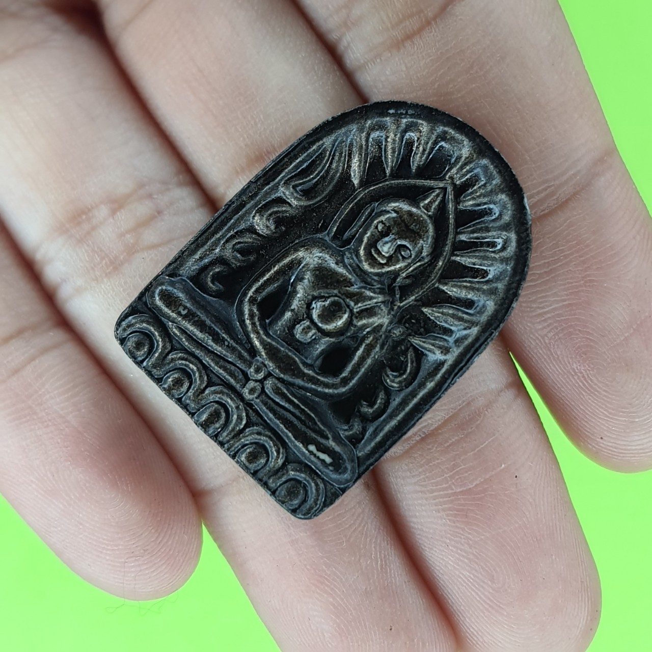 พระเครื่อง พระซุ้มกอ สีดำทำเก่า รุ่น มหาอำนาจวาสนา พระซุ้มกอแท้ พระแท้ พระเครื่องพระซุ้มกอ พระซุ้มกอเนื้อผง พระซุ้มกอกำแพงเพชร พระซุ้มกอพิมพ์กลาง