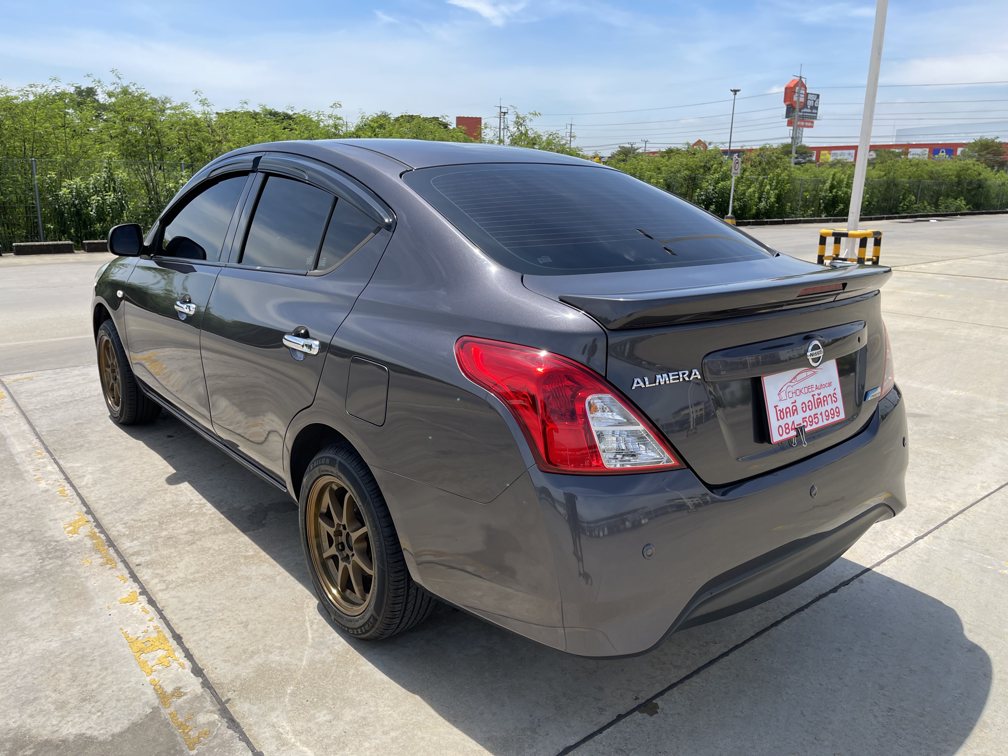 Nissan Almera 1.2 VL At 2014 เทาดำ