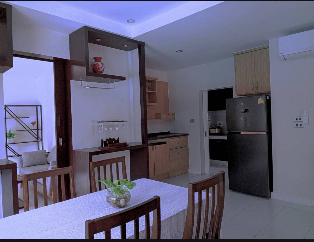 For Rent : Chalong, 2-story detached house with swimming pool, 2 bedrooms 3 bathrooms