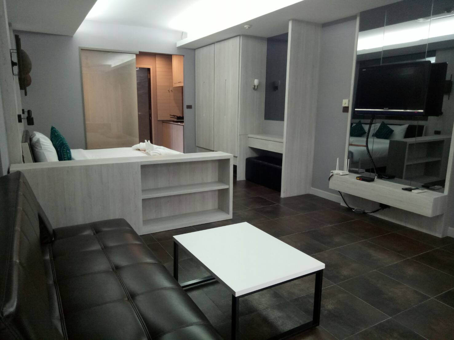 For Rent : Kathu The Green Golf Residence Condominium Studioroom 48 Sq.m 2nd Floor, Green view