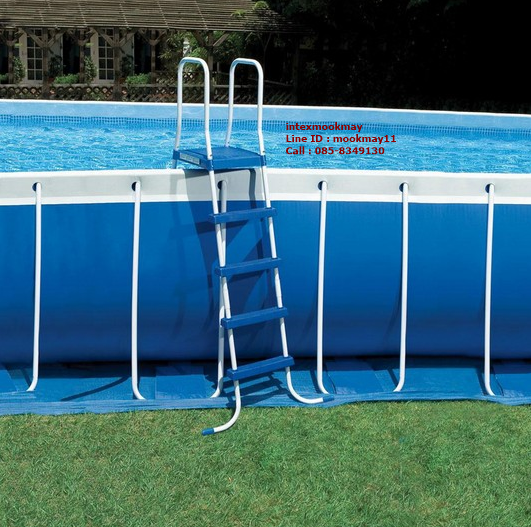 Intex บันไดสระน้ำ - สระสูง 52 นิ้ว (132 ซม.) รุ่น 28063/28067