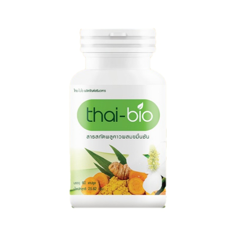 Thai-bio พลูคาวสกัด ขนาด 60 เม็ด