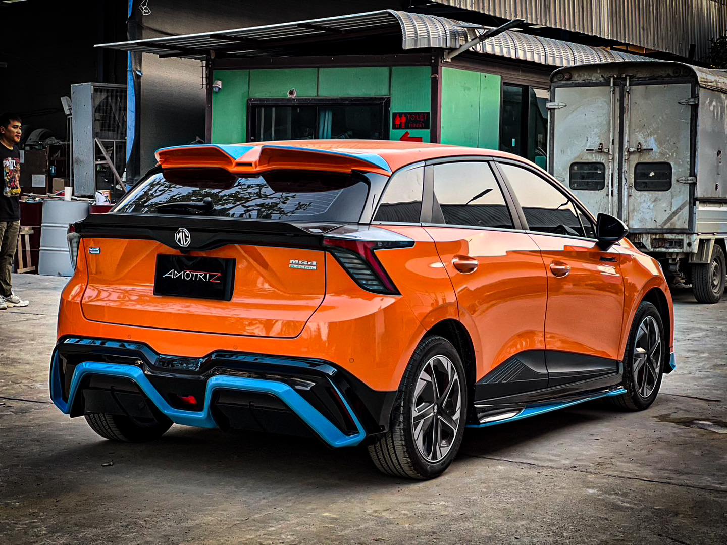 MG 4 2023 bodykits by Amotriz car bodykits