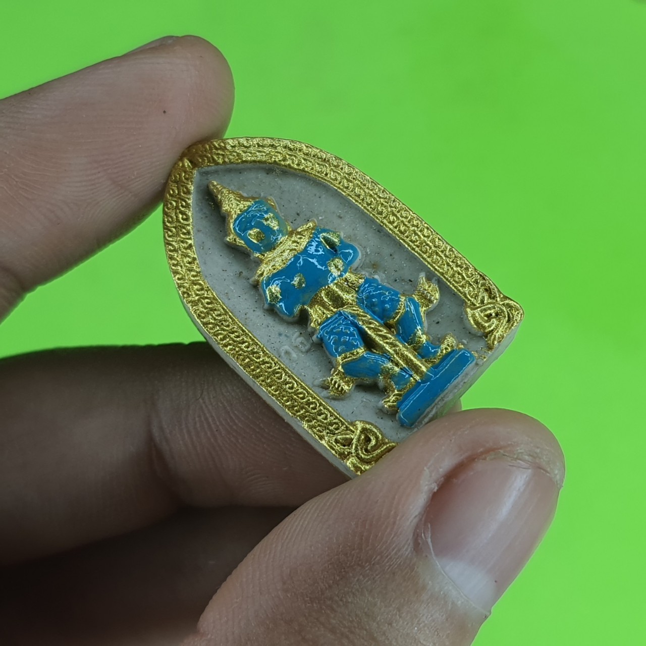 พระเครื่อง ท้าวเวสสุวรรณ สีขาว แต่ง สีฟ้า รุ่น แก้ปีชง รวยไม่จบ จนไม่เป็น ภัยไม่มี ท้าวเวสสุวรรณ พระแท้ ท้าวเวสสุวัณ