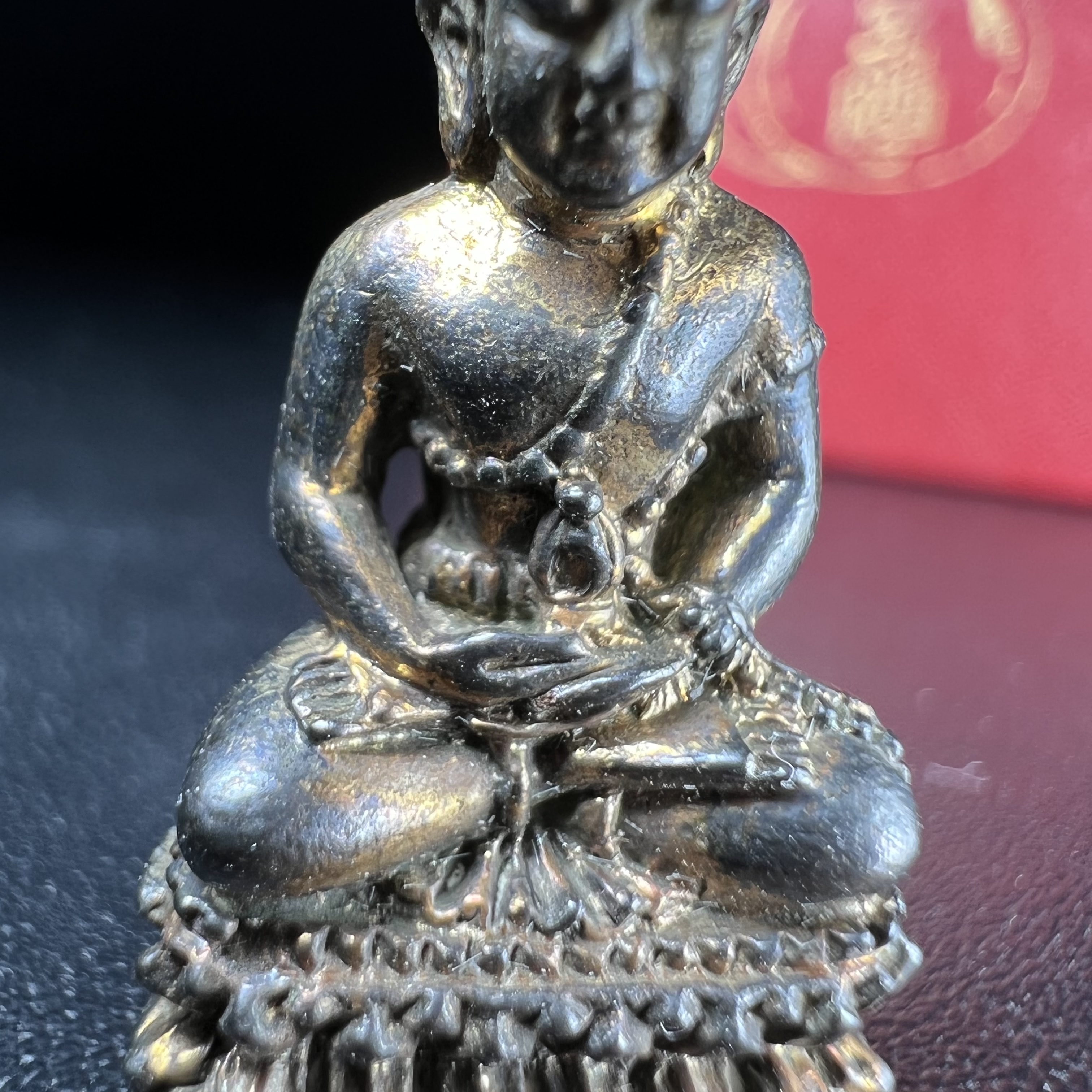 พระกริ่งโภคทรัพย์ วัดบวรนิเวศ ปี2535 เนื้อนวโลหะ(สมเด็จพระญาณสังวร พระสังฆราชสกลมหาสังฆปรินายกเสด็จเททอง)(พระนามมหามงคลพระราชทานให้ อุดมด้วยทรัพย์อันเป็นมงคล อุดมด้วยโชคลาภ และโภคทรัพย์ ดั่งมีถุงเงินถุงทองเก็บโชคลาภสมปรารถนา)(1ใน2500องค์)