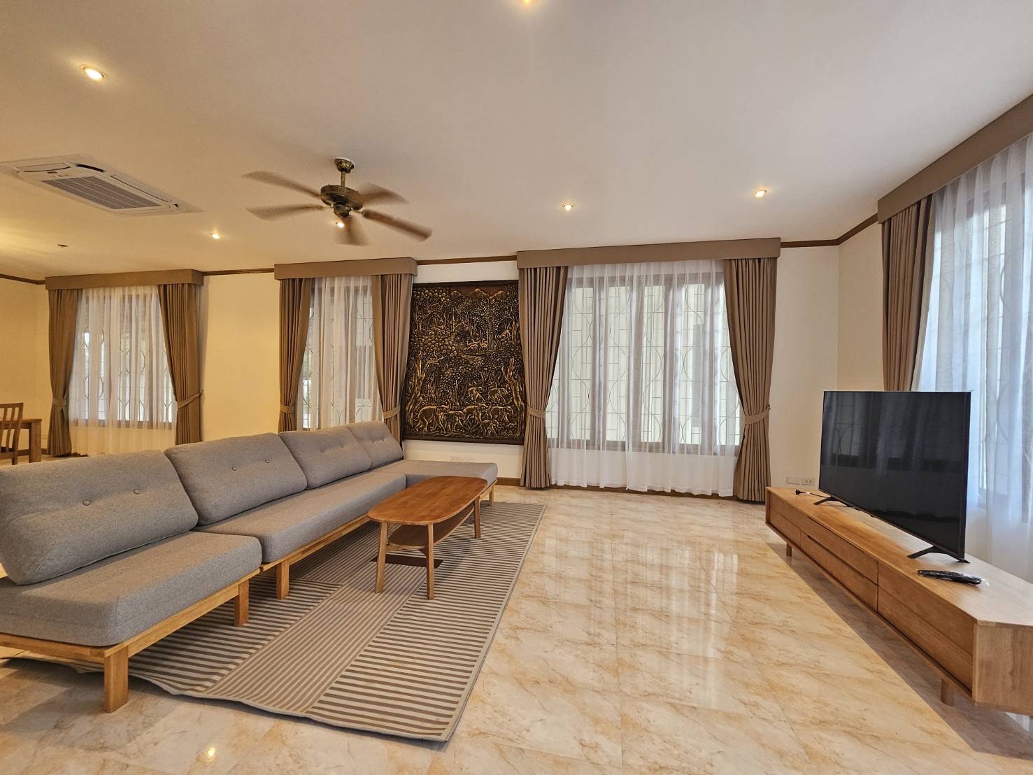 For Rent : Chalong, 2-story detached house, 4 bedrooms 4 bathrooms