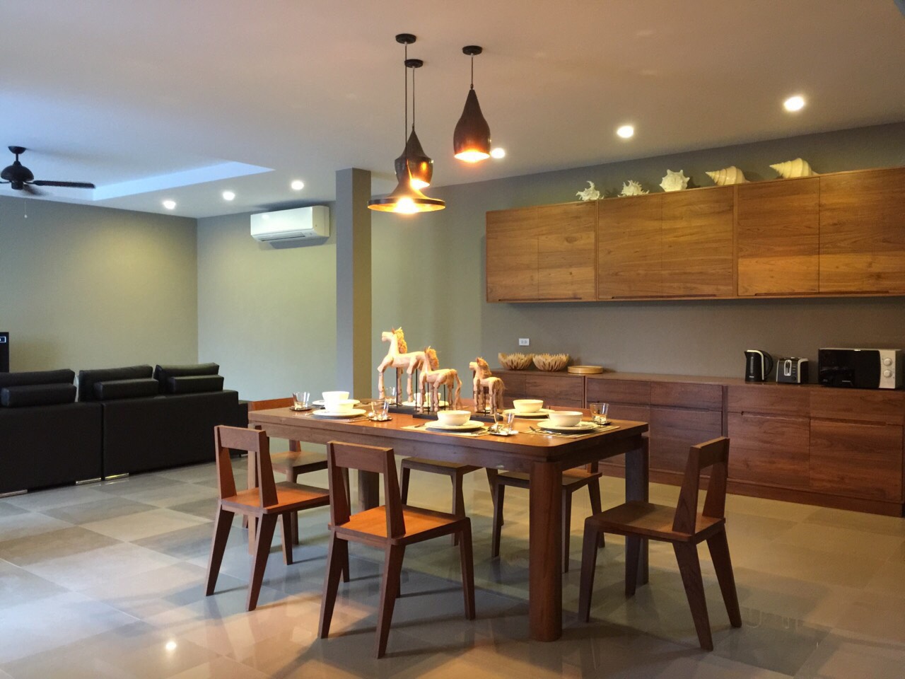 For Rent : Chalong, Private Pool Villa, Modren Style, 4 Bedrooms, Mountain view.