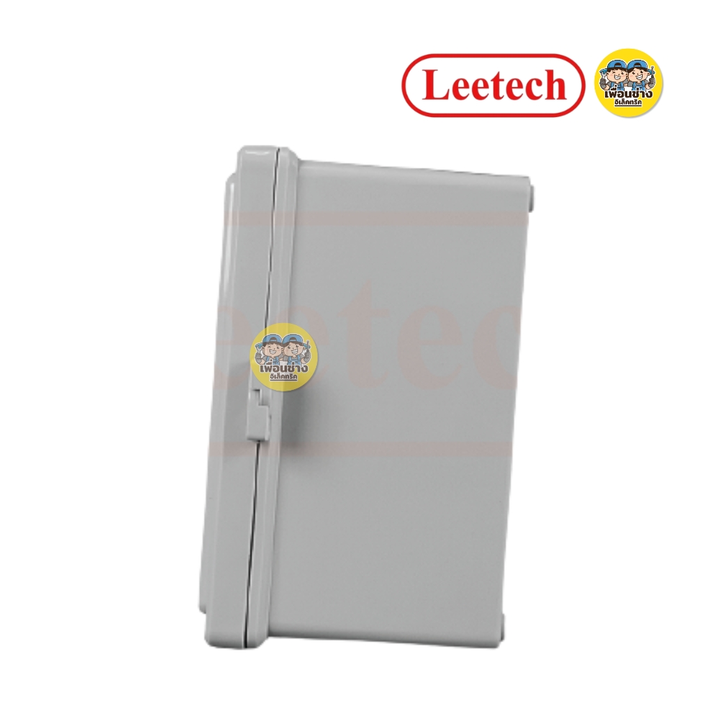 **ฝาทึบ** LEETECH ตู้กันน้ำพลาสติกฝาทึบ รุ่น L-CA ขนาด 4x6 6x8 7x12 9x10 10x12 สีเทา สีดำ กล่องกันน้ำพลาสติก กันน้ำ IP54 ลีเทค