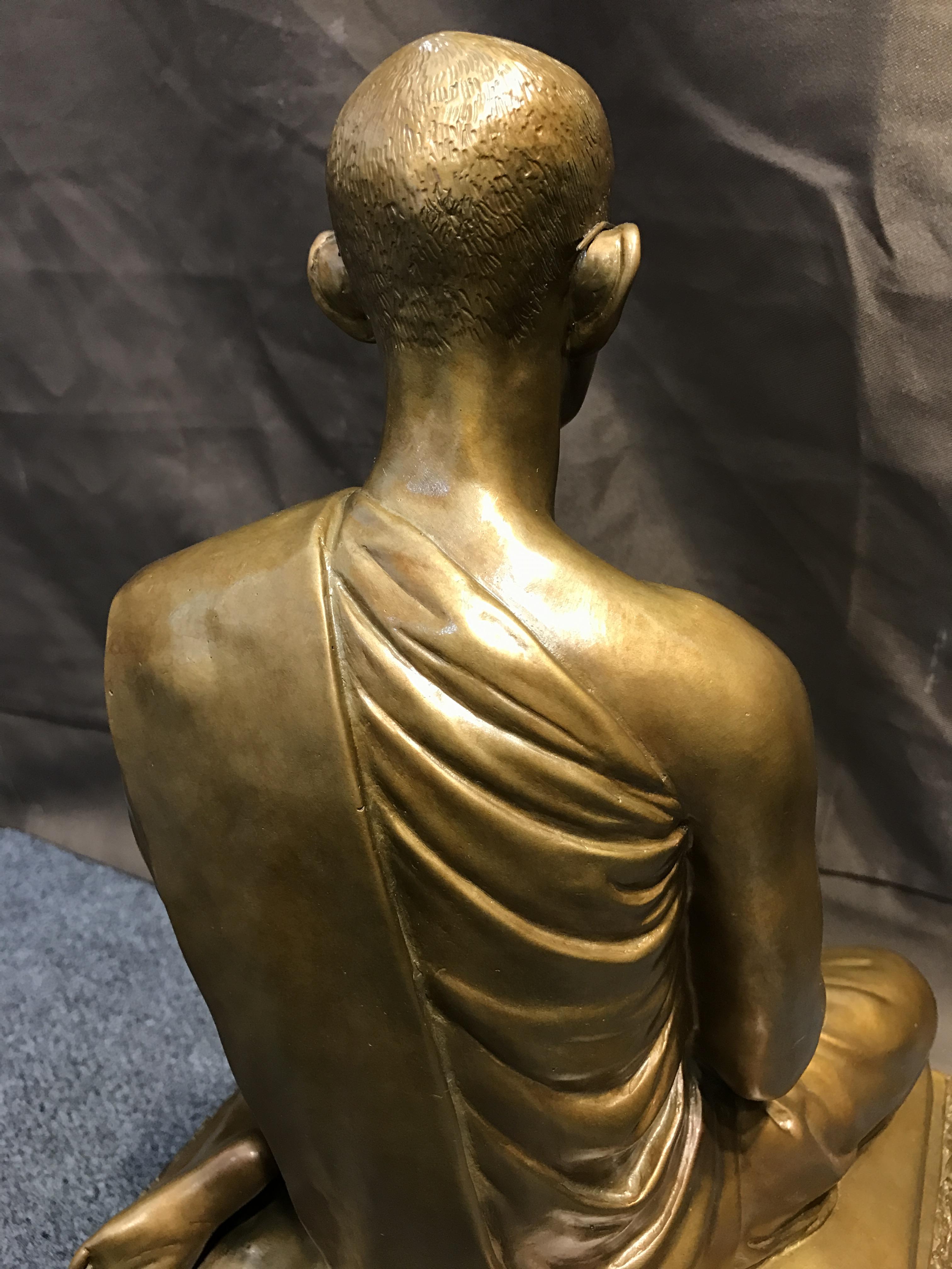 พระบรมรูปพระบาทสมเด็จพระเจ้าอยู่หัวรัชกาลที่9 ทรงผนวช(หน้าตัก9นิ้ว) เนื่องในโอกาสมหามงคลเฉลิมพระชนมพรรษา 7 รอบ 84 พรรษา 5 ธันวาคม 2554