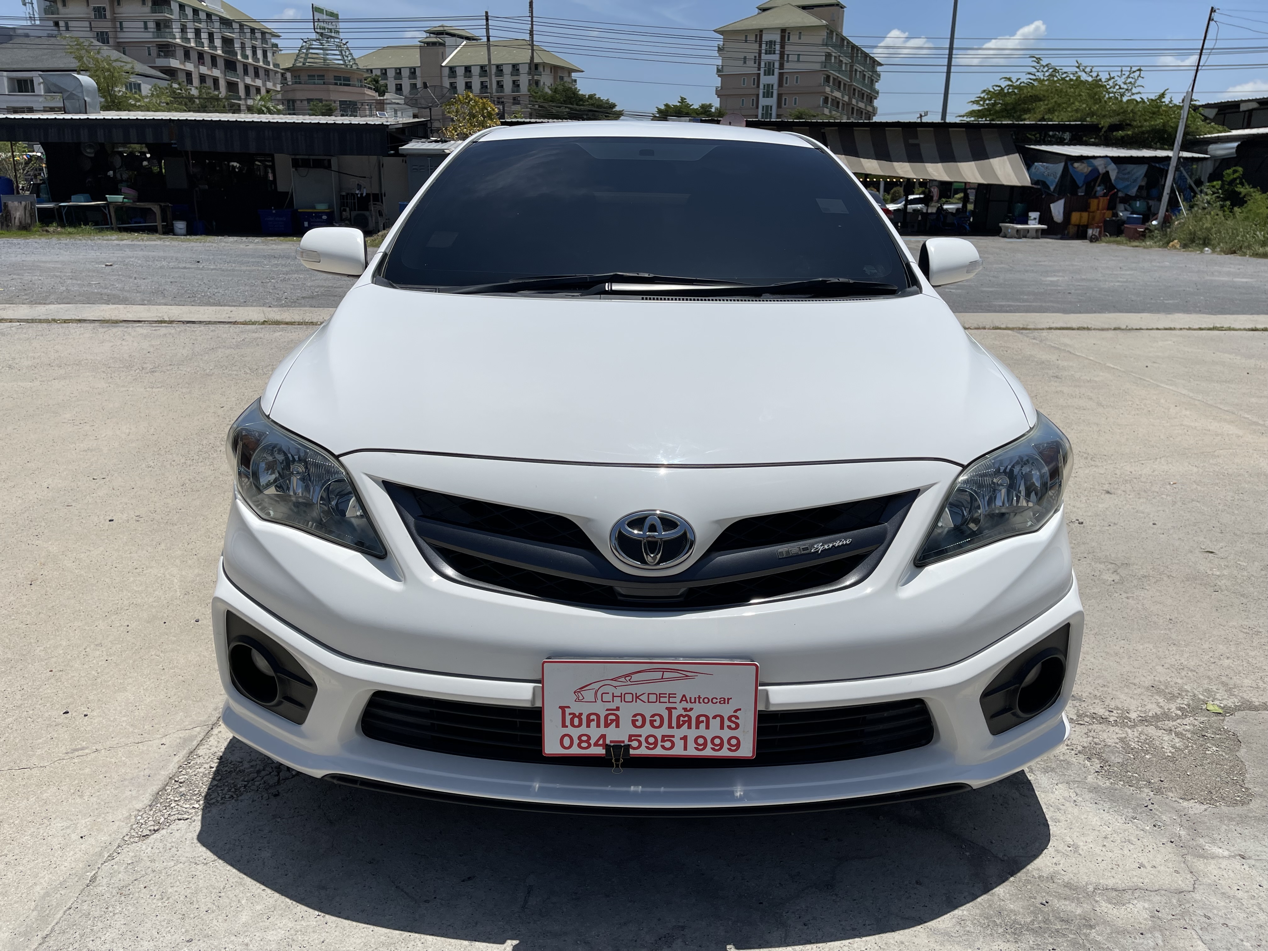 Toyota Altis 1.8 TRD Sportivo Dvd At 2013 ขาว