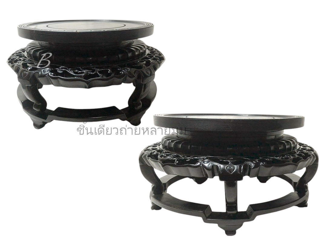 กี๋หรือฐานไม้สไตล์จีน --BPT086--