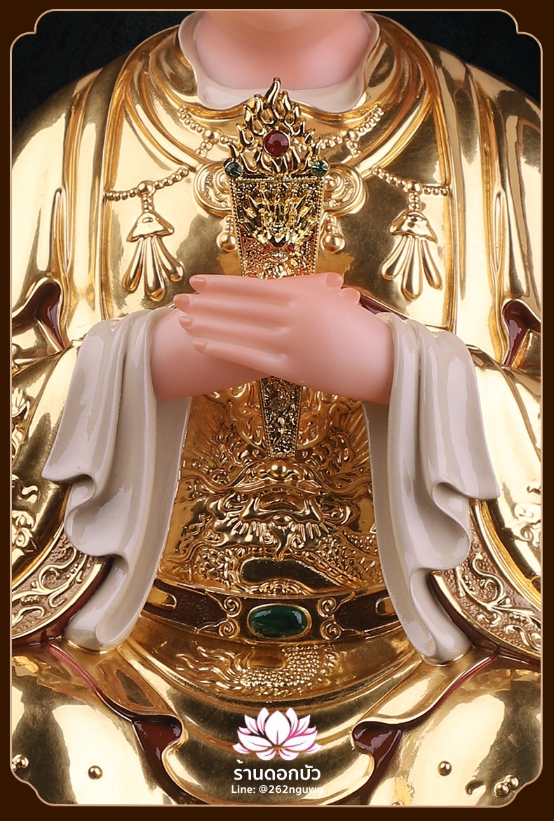 หม่าโจ้ว ม่าจ้อโป๋ เทียนส่งเซ่งโบ้ เทียนโหวเซี่ยบ้อ งานหินอ่อนคุณภาพสูง ขนาด 12/16/19/26 นิ้ว