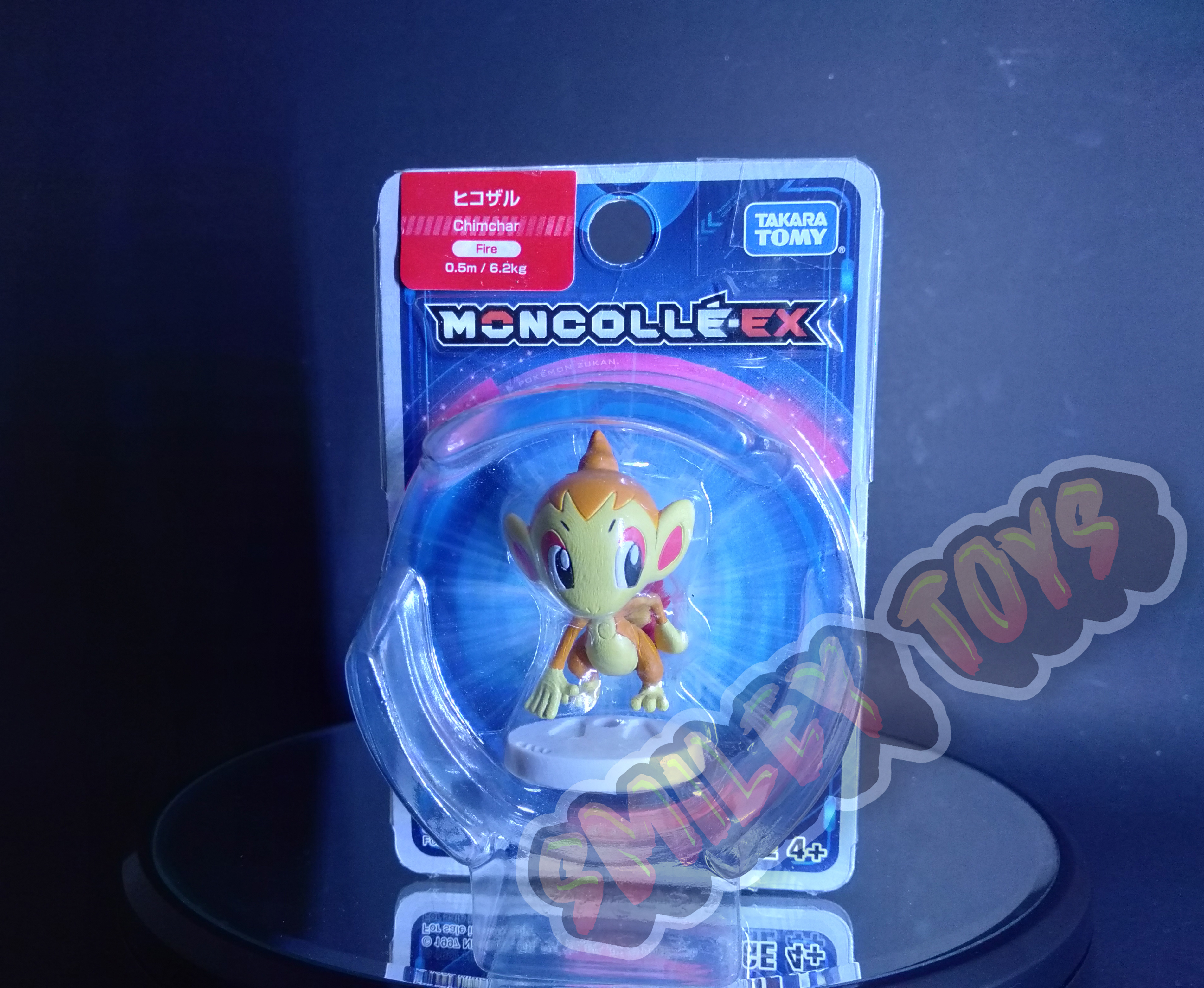 โมเดลโปเกมอน Chimchar Moncolle EX Takara Tomy [ ของแท้ 100% ]