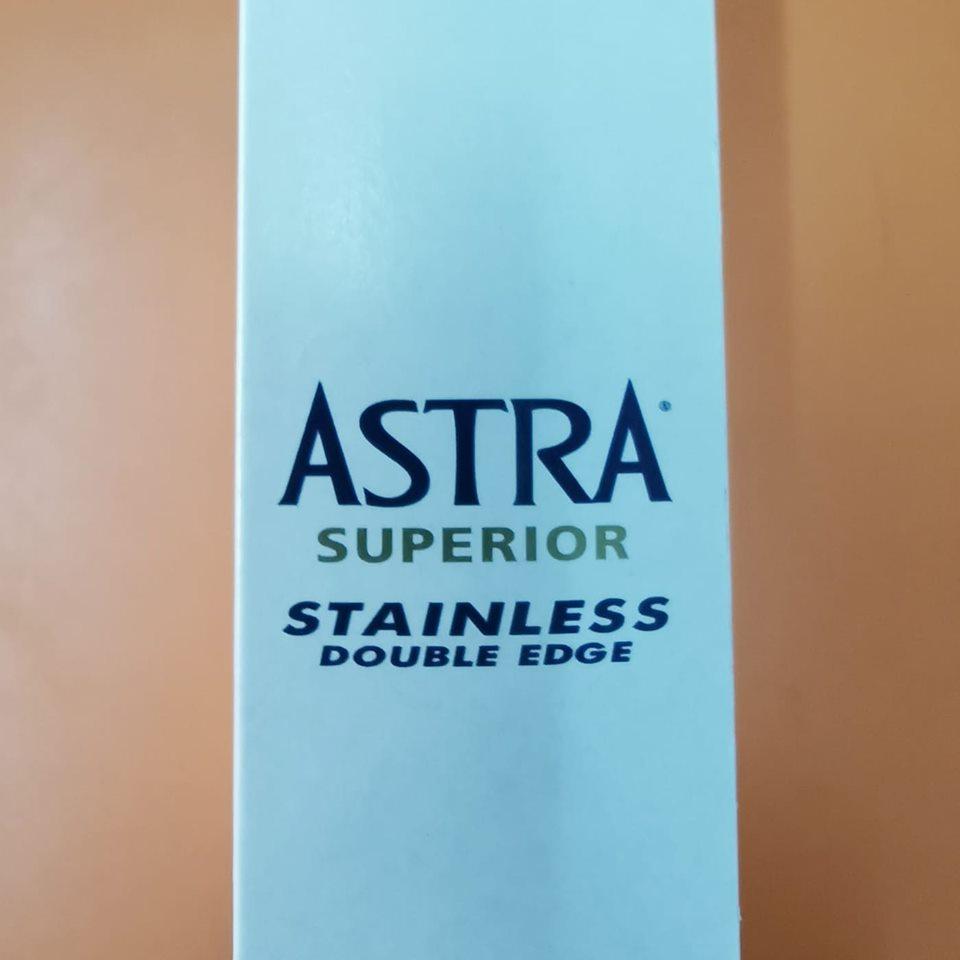 Small Evting ใบมีดโกน ยี่ห้อ ASTRA ใบมีด ใบมีดโกน มีดโกนหนวด stainless blade