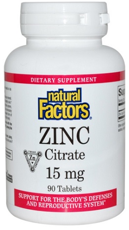 ซิงค์, Zinc Citrate