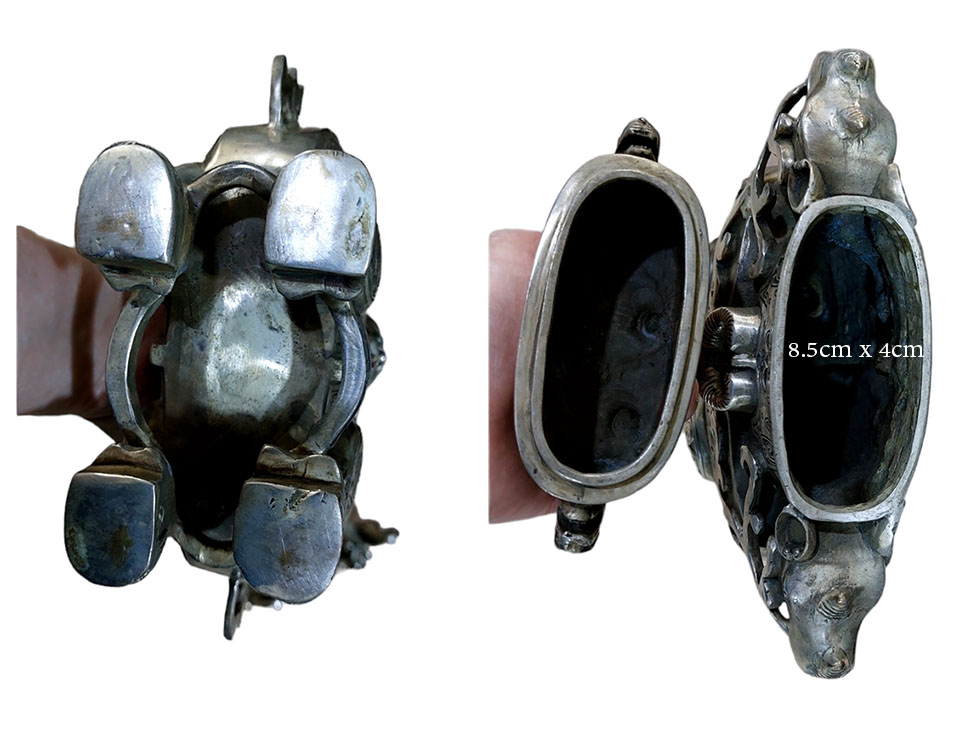 โถ แจกัน กระถางจุดกำยาน ของตกแต่งบ้านสัญลักษณ์มงคลจีน สูง 26cm