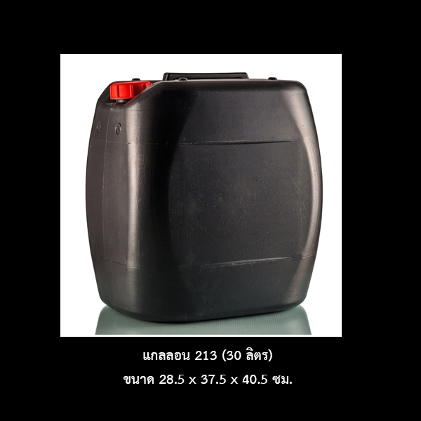 แกลลอน 213 ดำ (30 ลิตร)