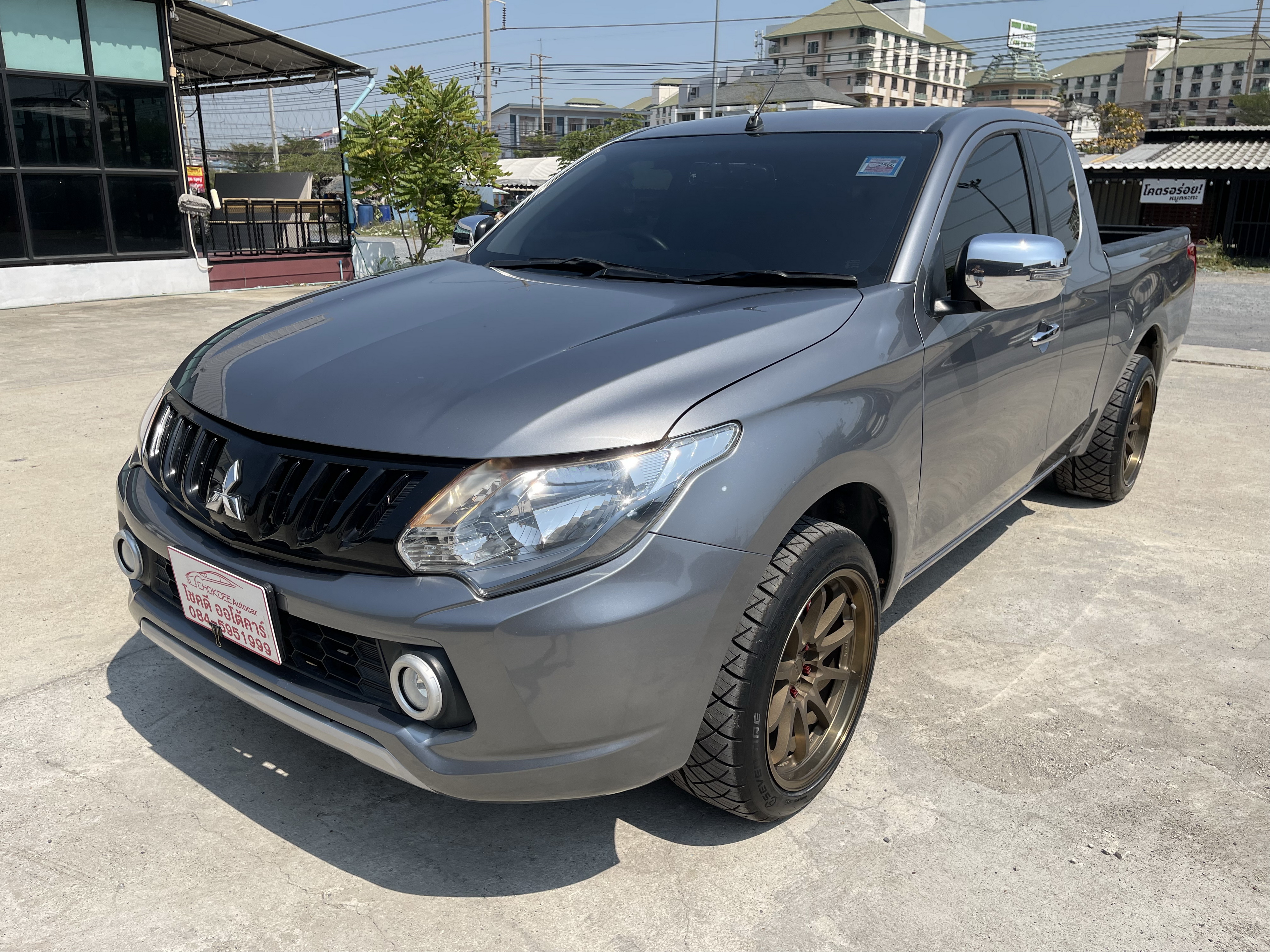 Mitsubishi Triton All New Cab 2.5 Glx 2019 เทา