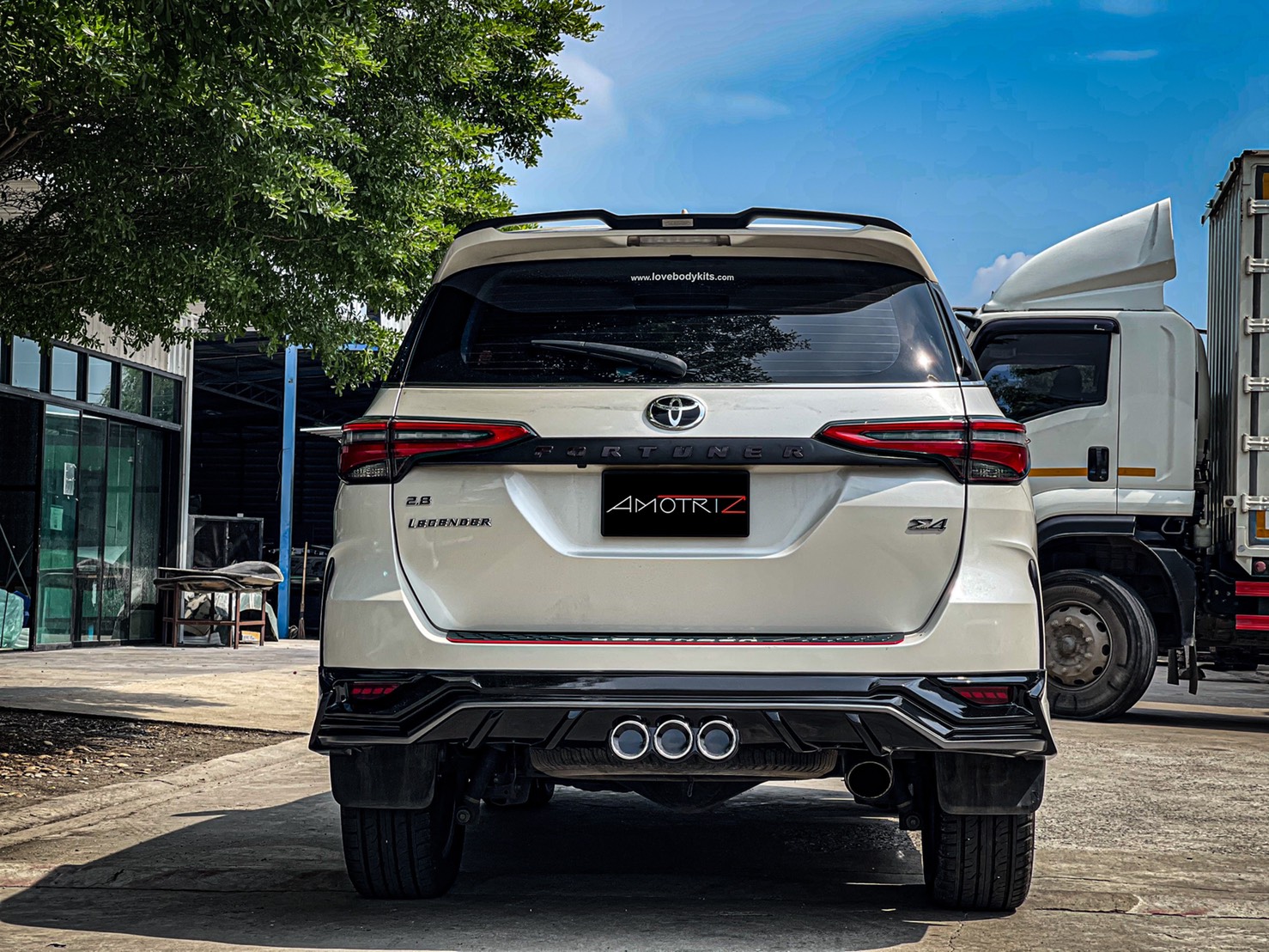 Toyota Fortuner Legender 2020 bodykits by Amotriz