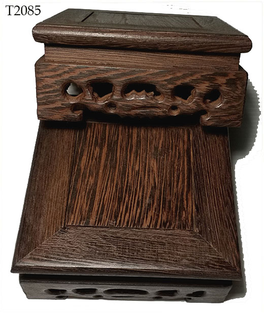 ฐานหรือกี๋ไม้ สี่เหลี่ยมเล็ก หน้าท๊อป 10cm อันละ