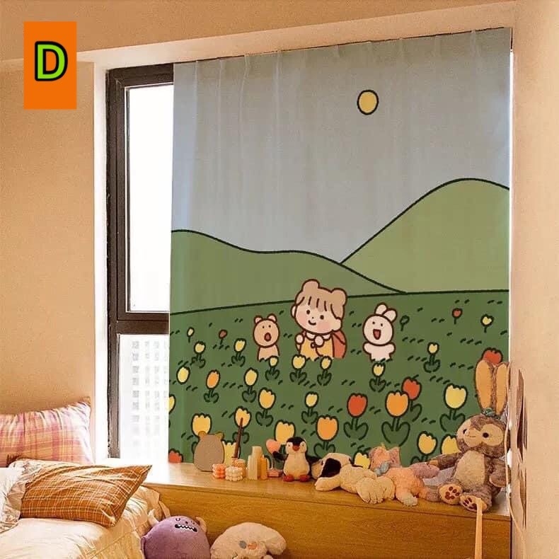 ผ้าม่านลายการ์ตูน