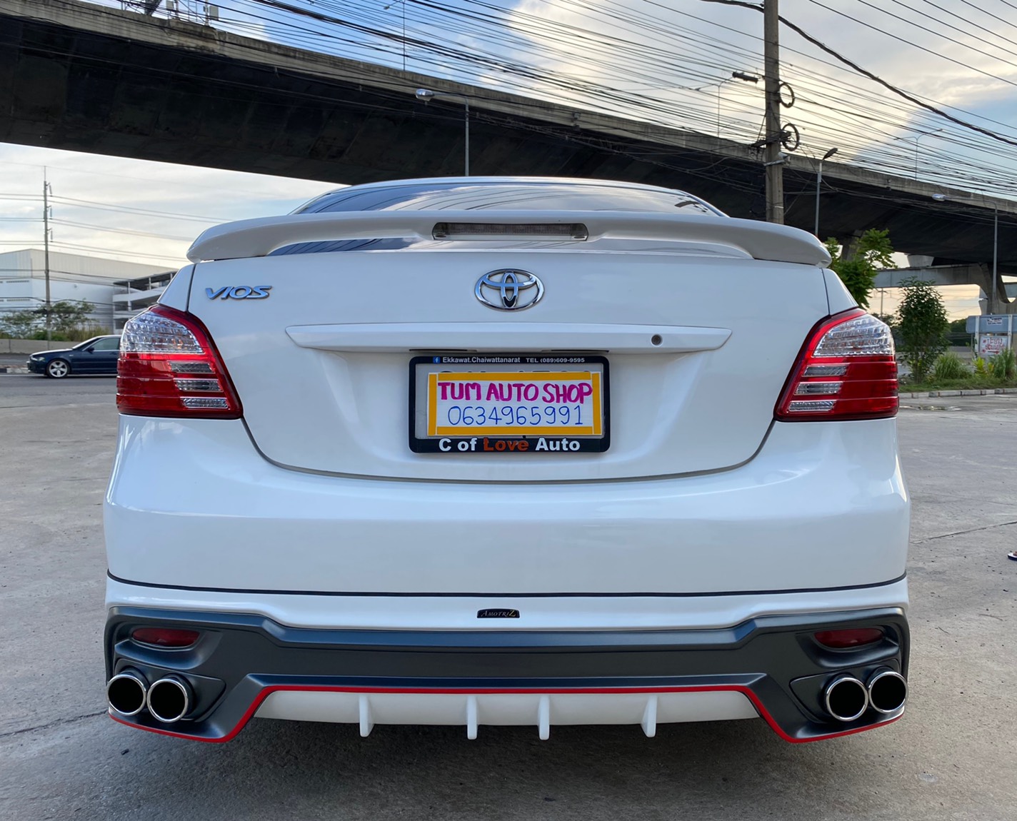 Toyota Vios 2007 to 2012 body kits by Amotriz