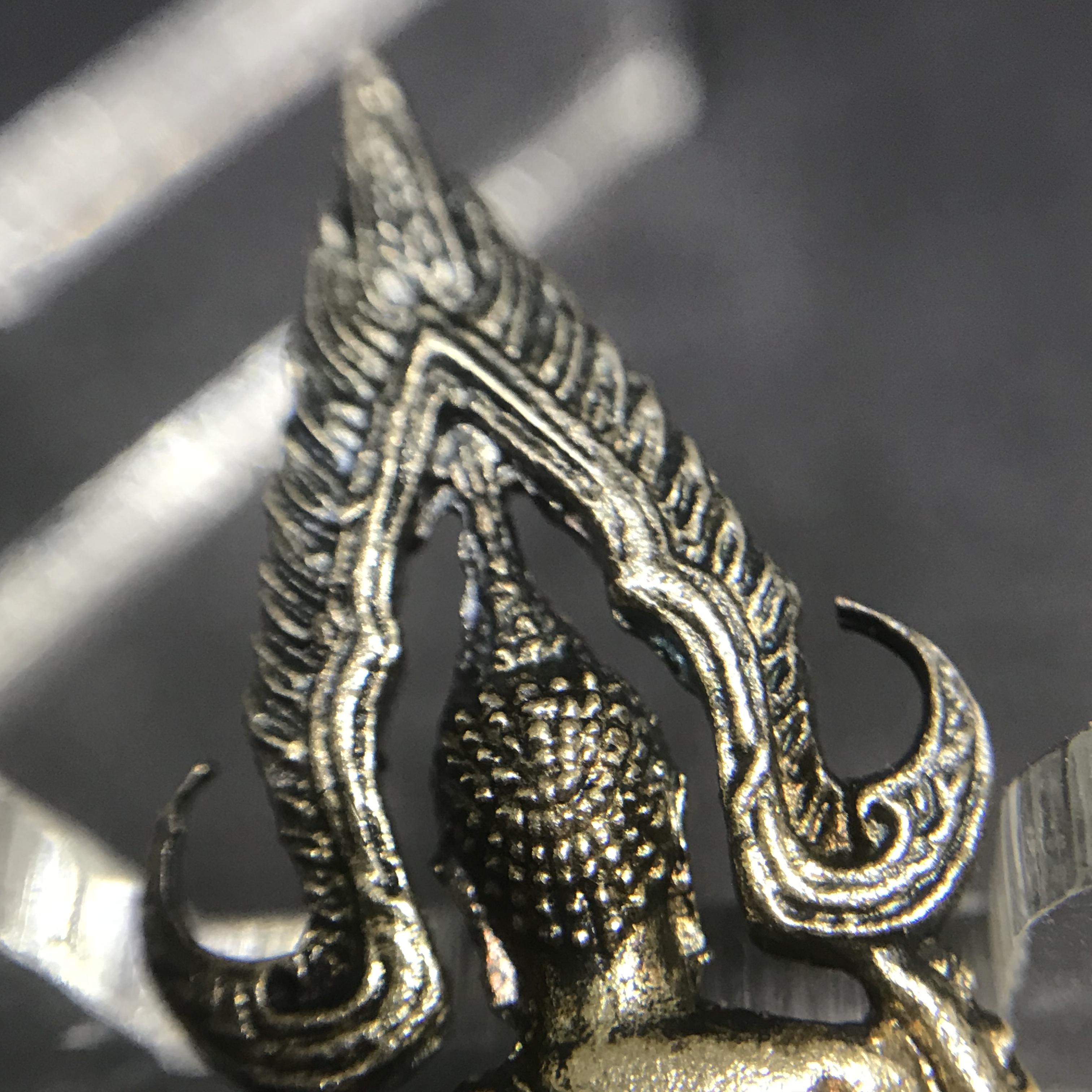 พระกริ่งพระพุทธชินราช ภปร. กองทัพภาคที่3 ปี2517 เนื้อเงินหายาก(ในหลวง ร.9 เสด็จเททอง)