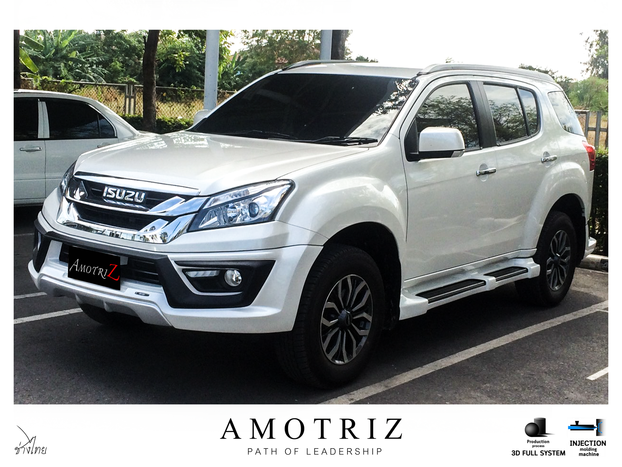Isuzu MU-X 2014 bodykits G1 by Amotriz