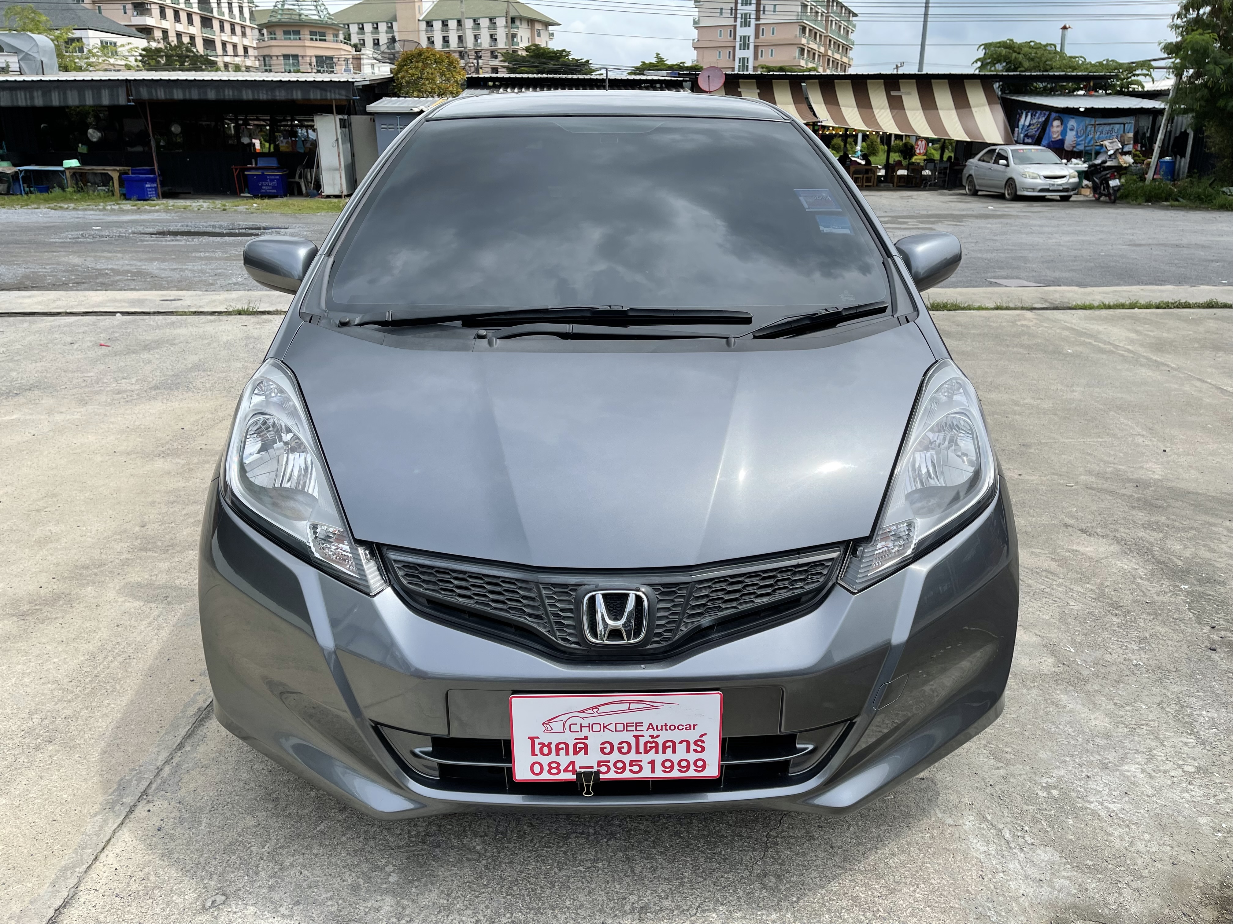 Honda Jazz 1.5 V At 2014 เทา