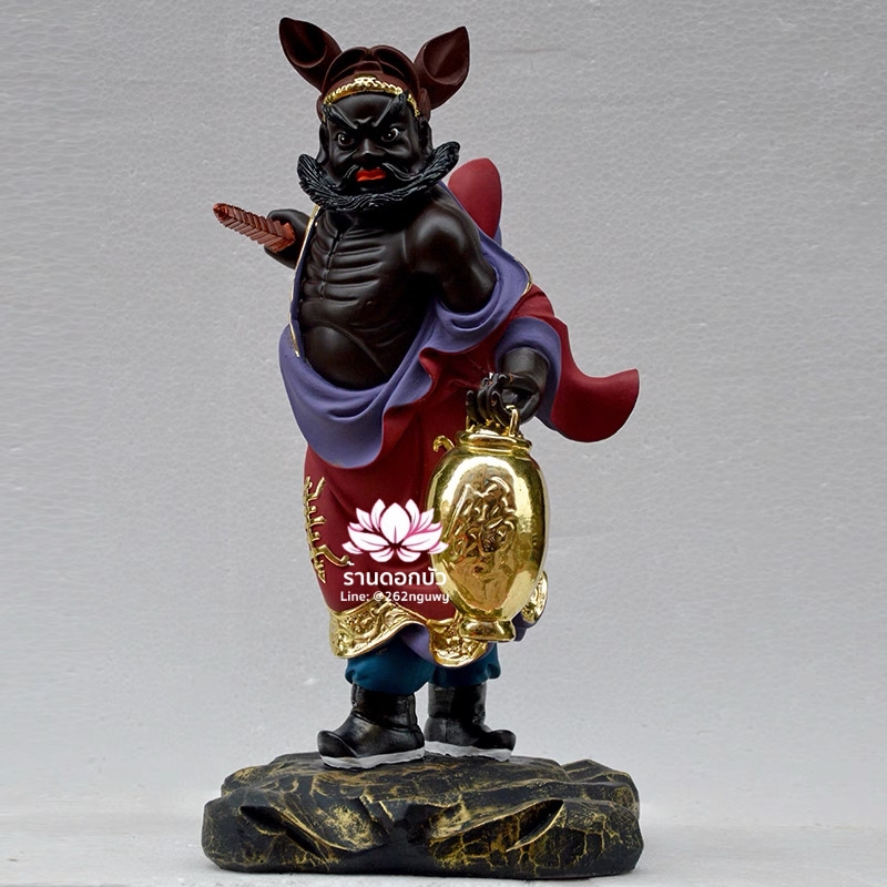 เทพเจ้าจงขุย จงขุยเทียนซือ จงขุยเอี๋ยกง ปางยืน งานเรซิ่น ขนาด 16 นิ้ว