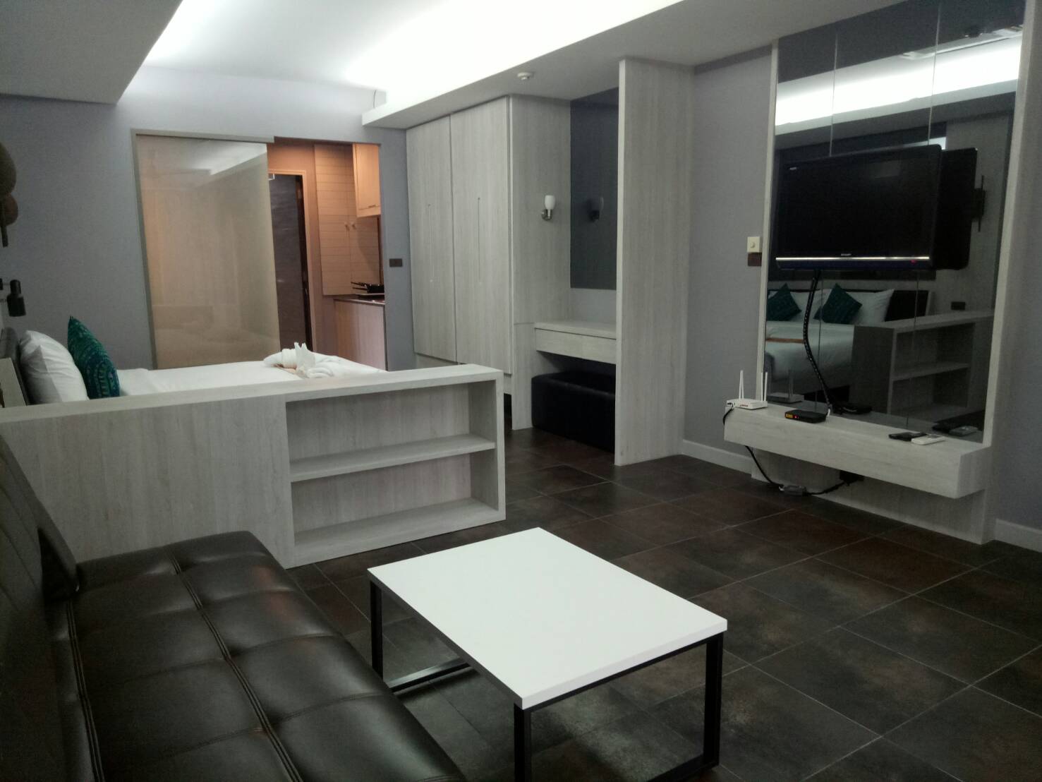 For Rent : Kathu The Green Golf Residence Condominium Studioroom 48 Sq.m 2nd Floor, Green view